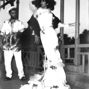 Carolina Peleritti vestida por mí, Rosedal de Palermo